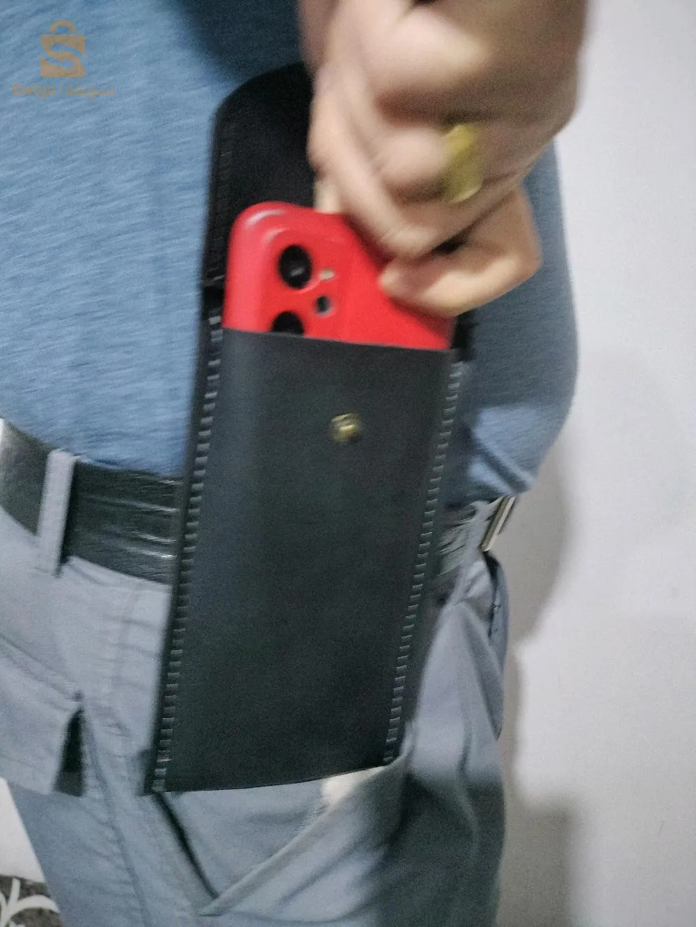 porte téléphone a ceintur #mark l'homme libre#