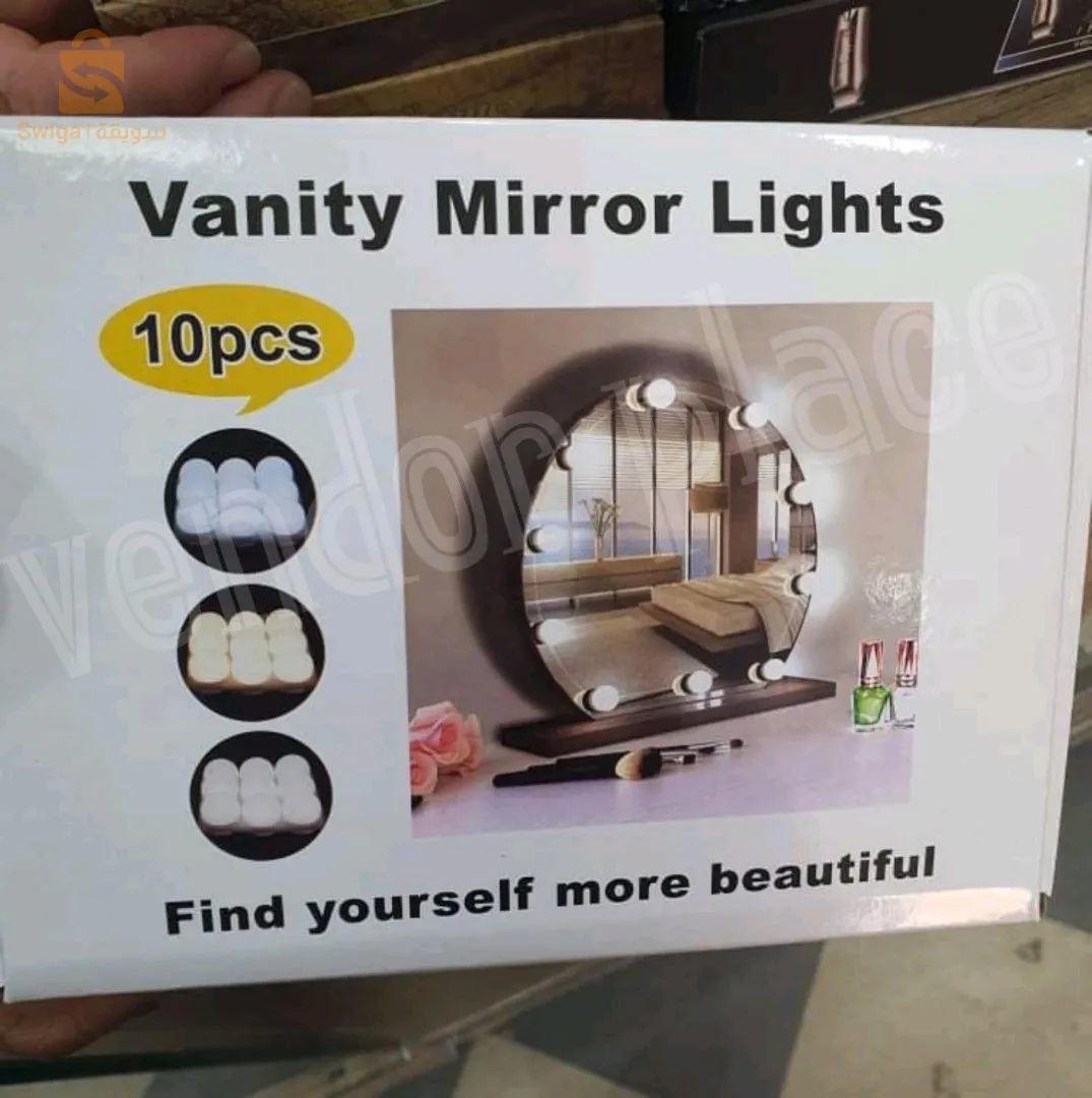أضواء مرآة المصابيح LED 10pcs$👍