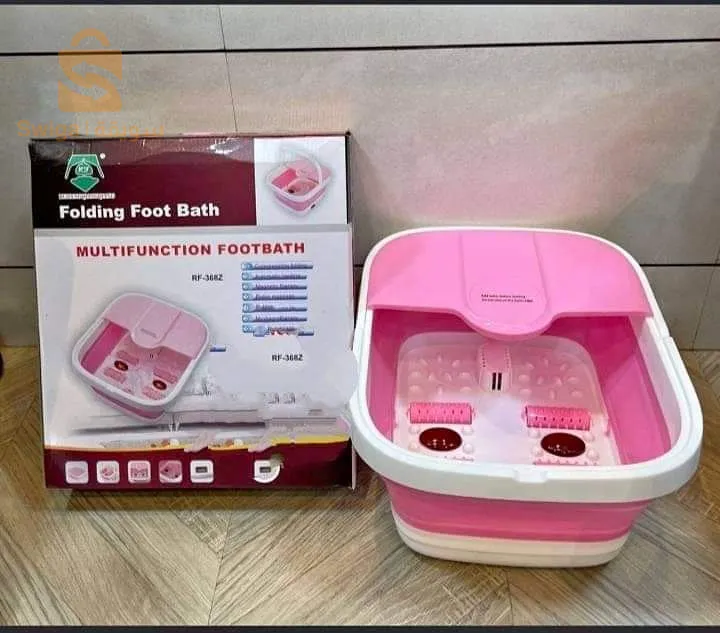 Appareil de massage des pieds avec pierre de ponce, télécommande et bain de pieds$🤍🤍