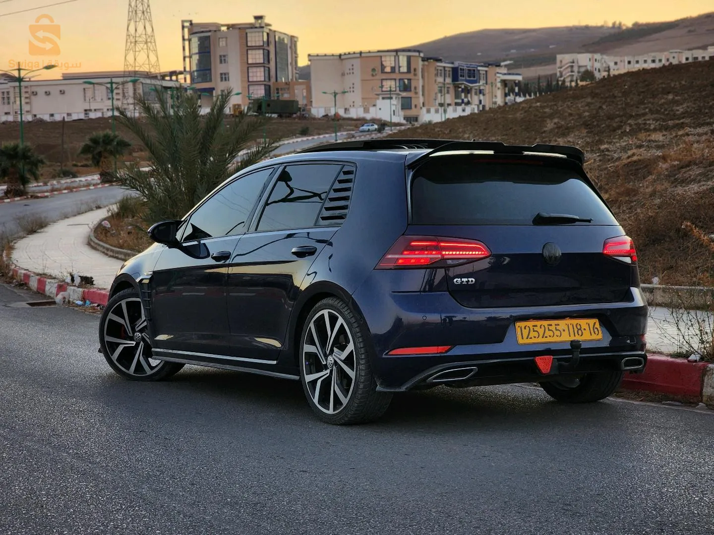 Golf 7 GTD 2018 Bleu Gauloise