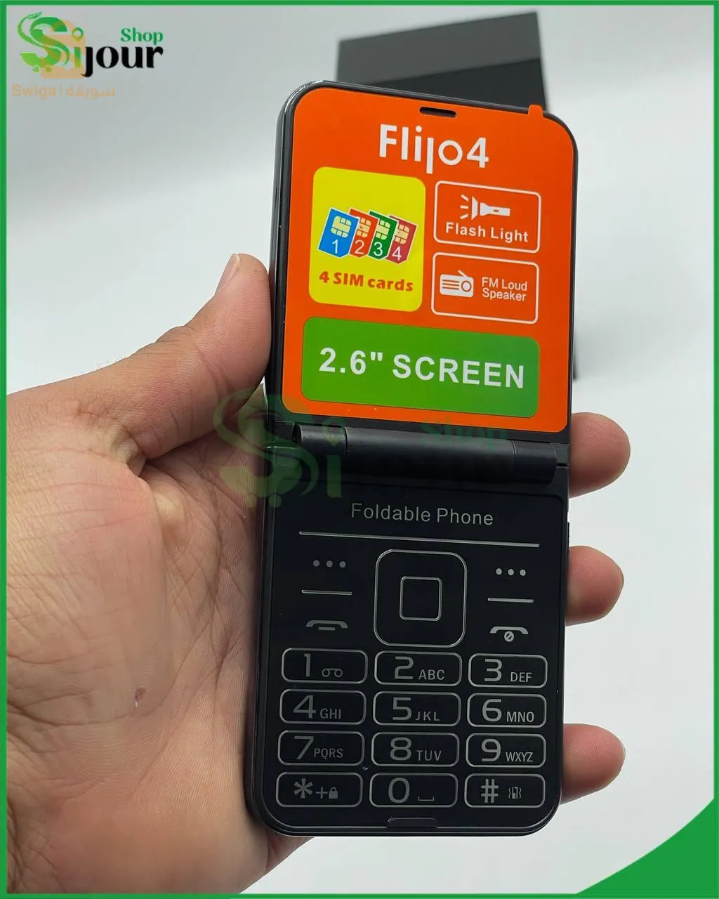 Téléphone flip 4