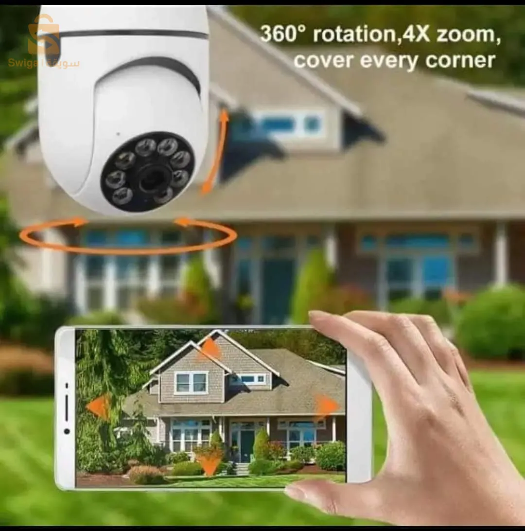 wifi smart camera rotation 360°