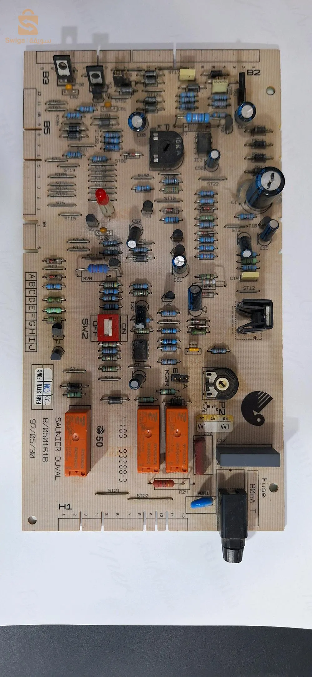 carte mère chaudière saunier duval fonctionne parfaitement très bon état