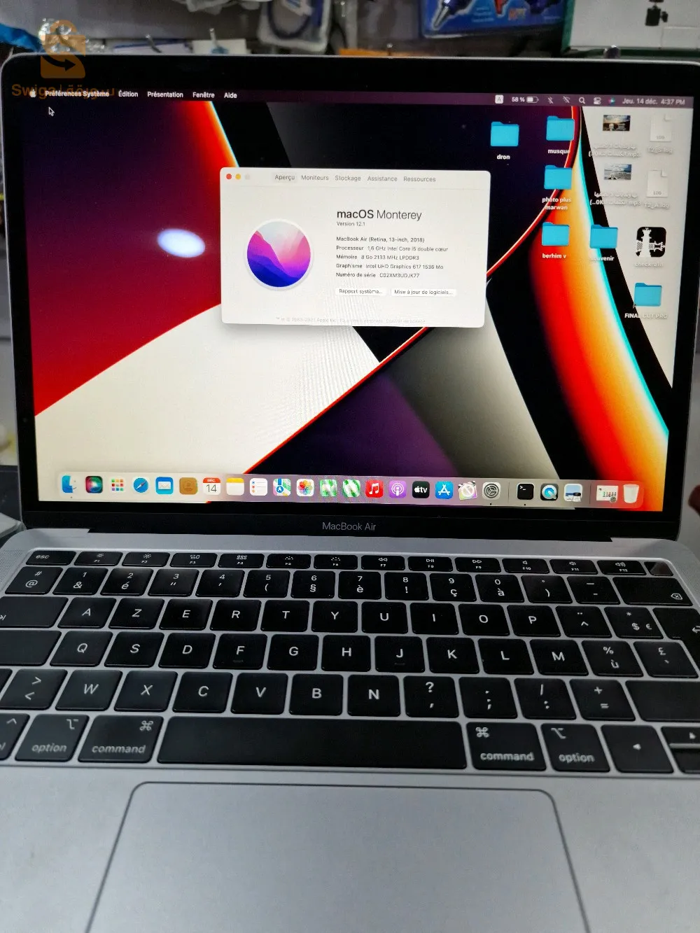 macbook air 2018