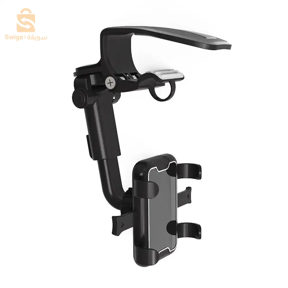 Support Smart-phone pour pare-soleil et tableau de bord de voiture