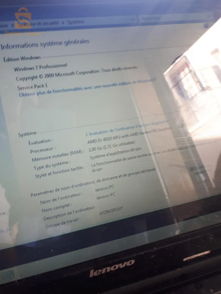 🖥 PC lenovo 2g ram