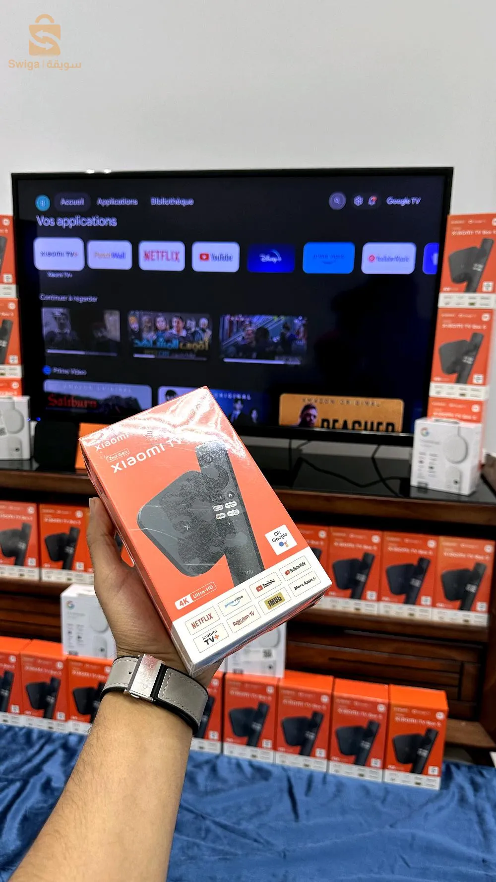 mi box tv s  2em generation 
2ram 
8 G