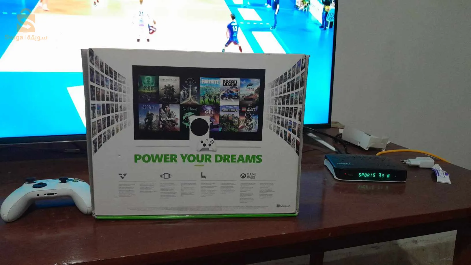 xbox série s 512g  avec la boit jdd hja chba