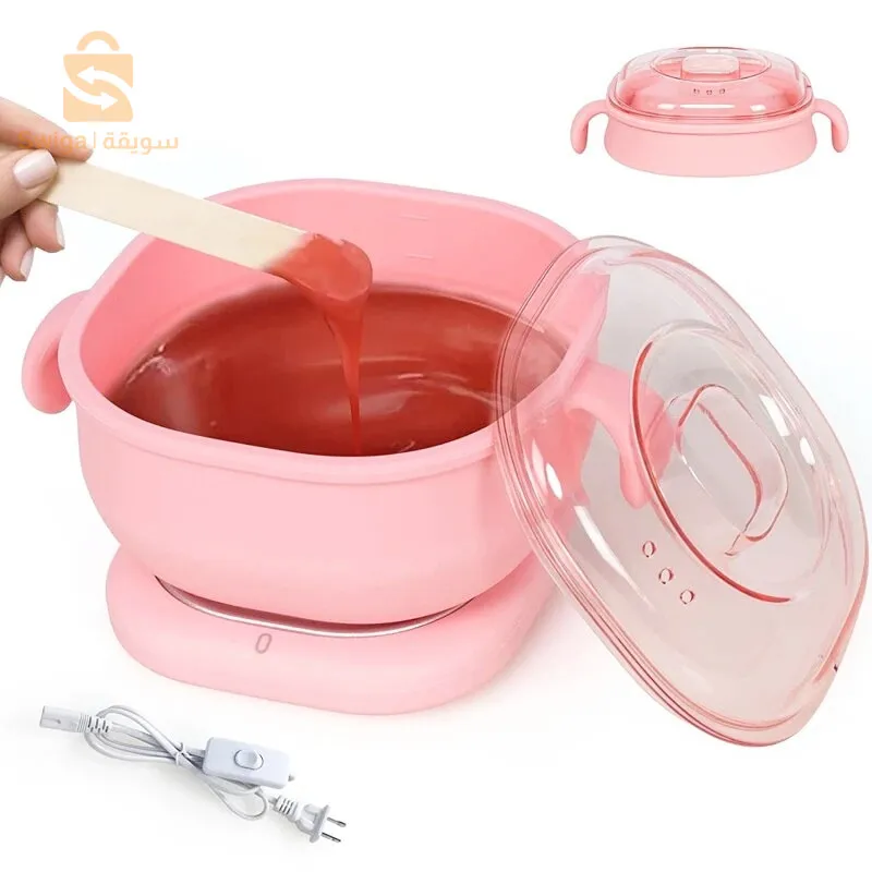Chauffe-Cire Portable Pliable en Silicone 400ml