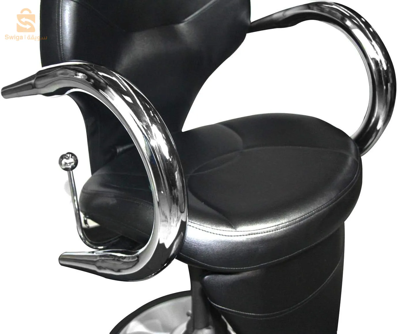 كرسي الحلاقة هيدروليكي - أسود