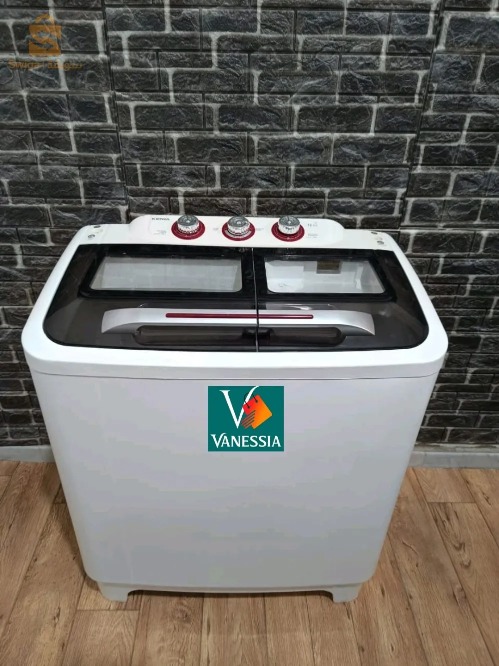 Machine à laver double bag marque kiowa 12kg