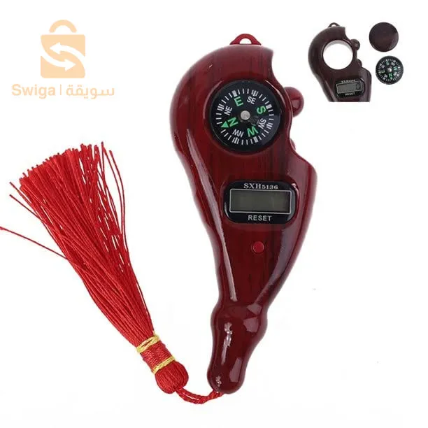 جهاز تسبيح رقمي محمول، سبحة صلاة مع عداد رقمي وبوصلة