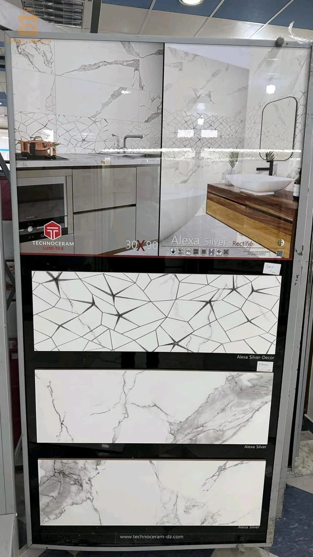 فيانص 30*90 منا اجواد انواع السيراميك منتوج بلادي قطع ليزري صالح المطابخ و الحمامات متوفر باسعار معقولة