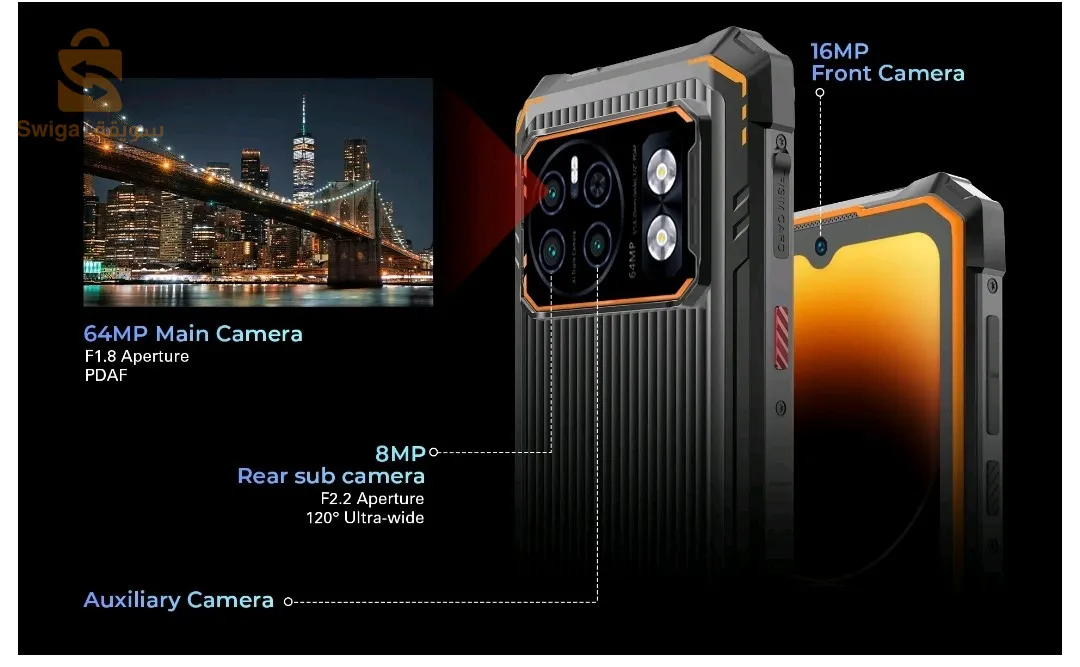 الهاتف القنبلة  hotwav cyber 13 pro