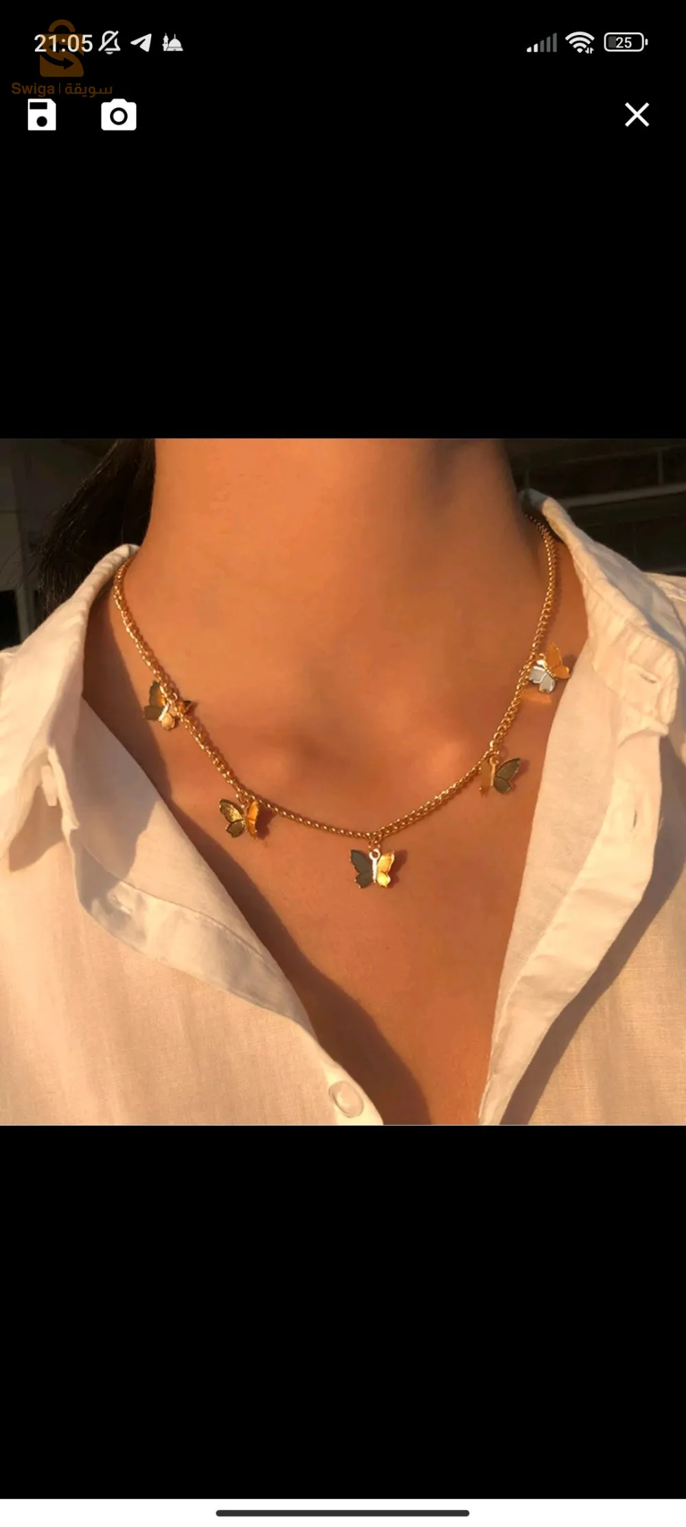 قلادة نسائية جميلة