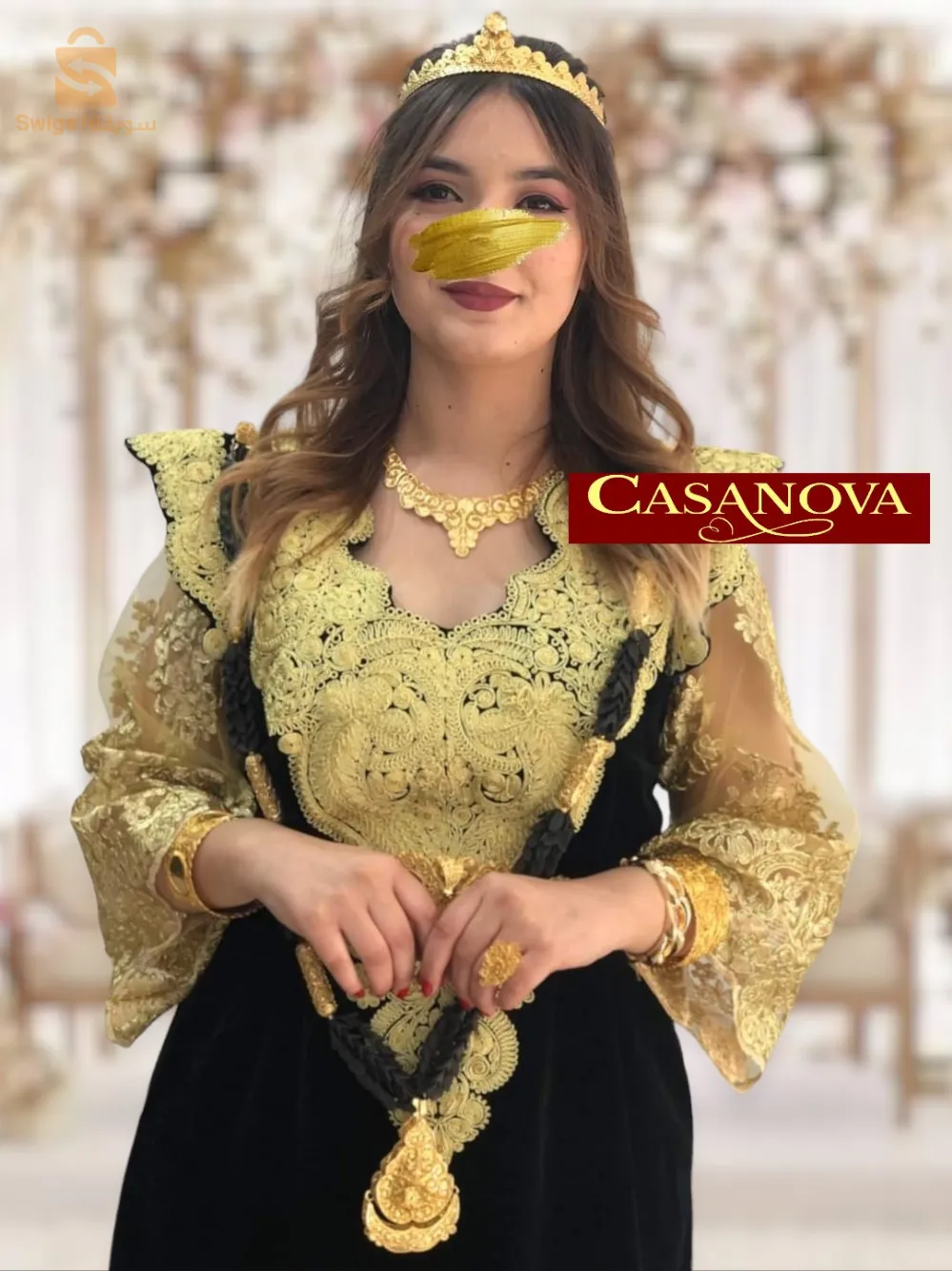 ڤندورة قطيفة للحنة