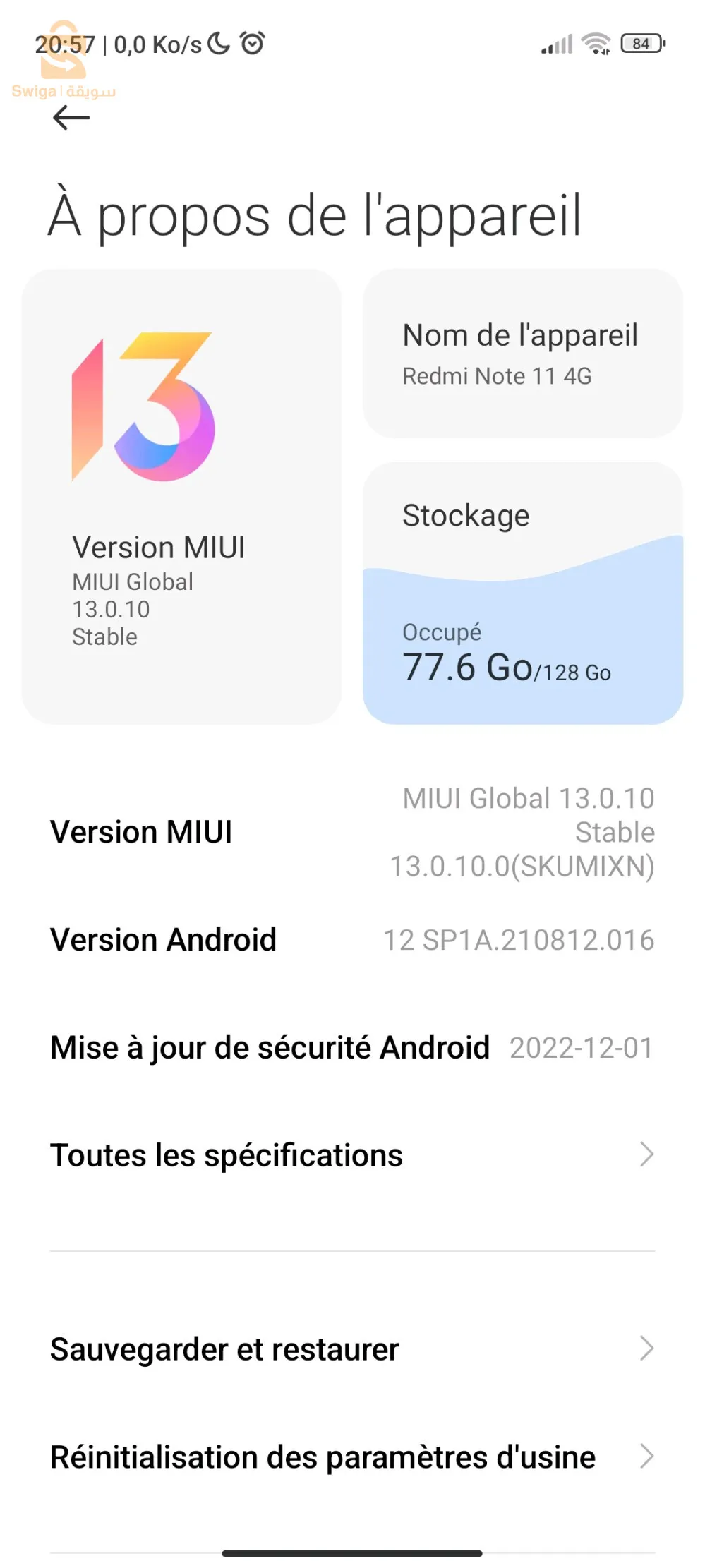 Redmi note 11 4g