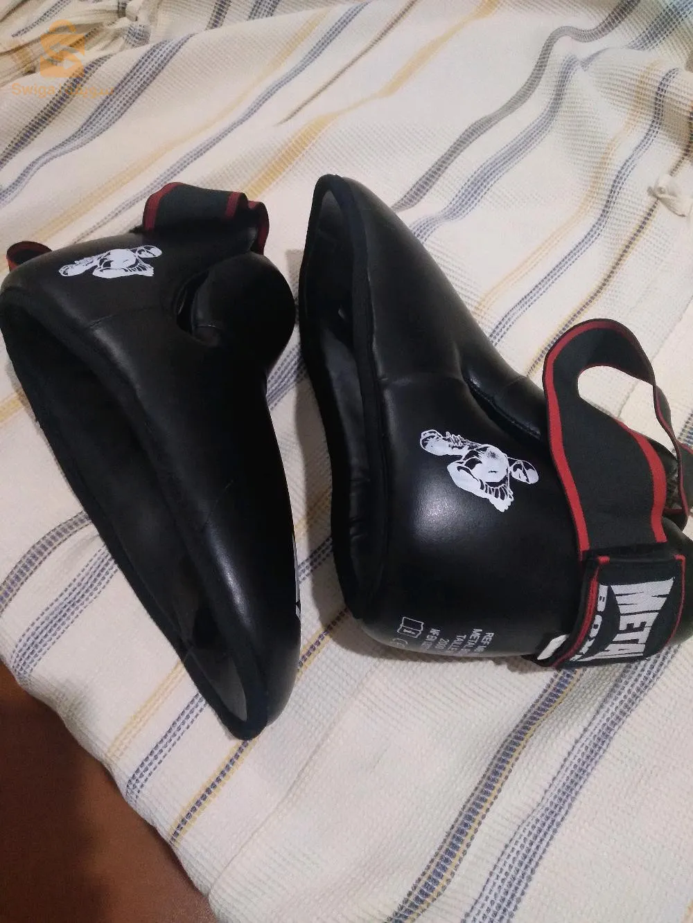 protection ou protégé pieds pour sport de combat.