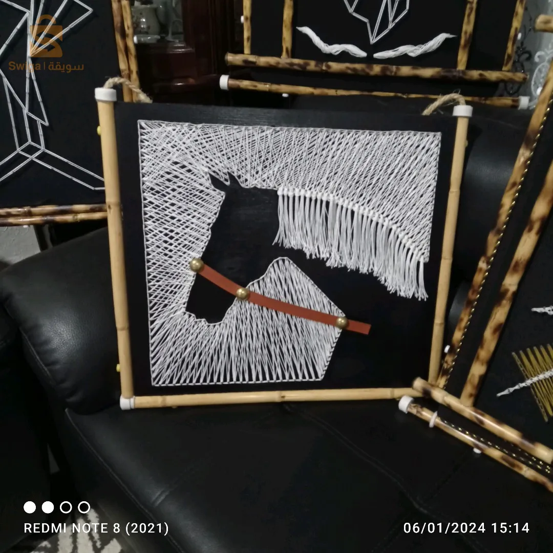 لوحات فنية 3d مسمار و خيط