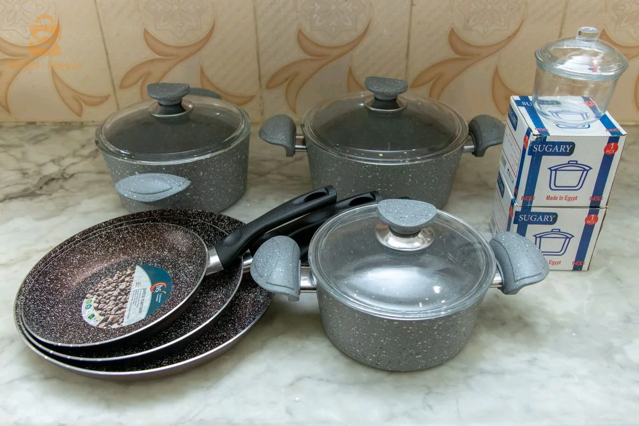 Pack fitou granite 3Pcs +3poele