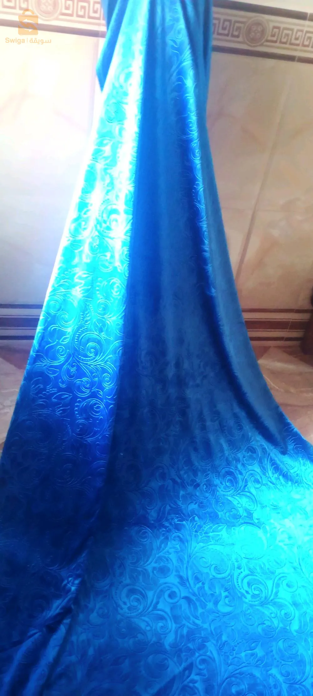 قطيفة محفرة