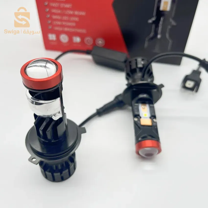 Mini Loup U7 Led & Xenon 100W 22000LM H4, U7 - مصابيح سيارة الامامية$👍