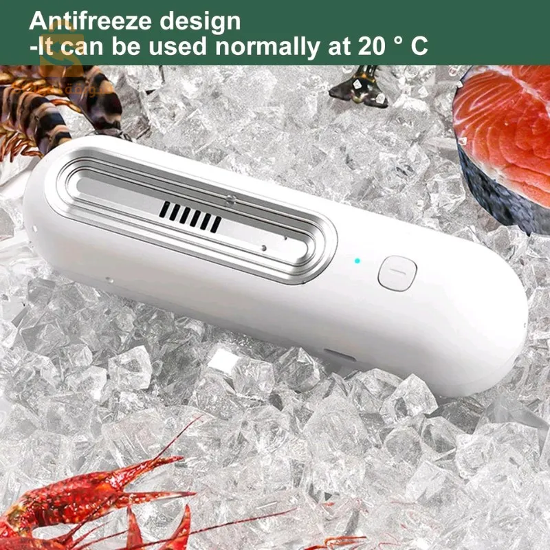 Purificateur d'air pour réfrigérateur et stérilisateur , désodorisant , garde les aliments et la fraîcheur منقي ومعقم هواء الثلاجة، ومزيل الروائح الكريهة، ويحافظ على الطعام طازجًا$👍