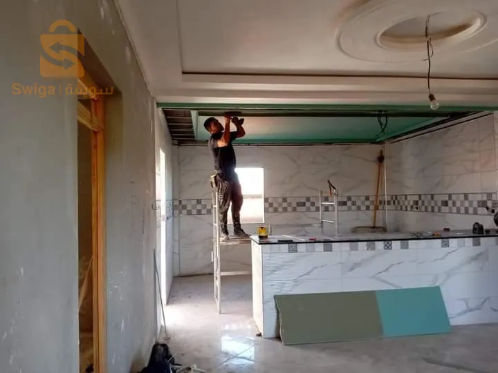 تركيب جميع الديكوراة بلافو بلاستيك بلاكو بلاتر بديل الخشب لوندوي بنتورة كل مايخص تهيئة المنزل