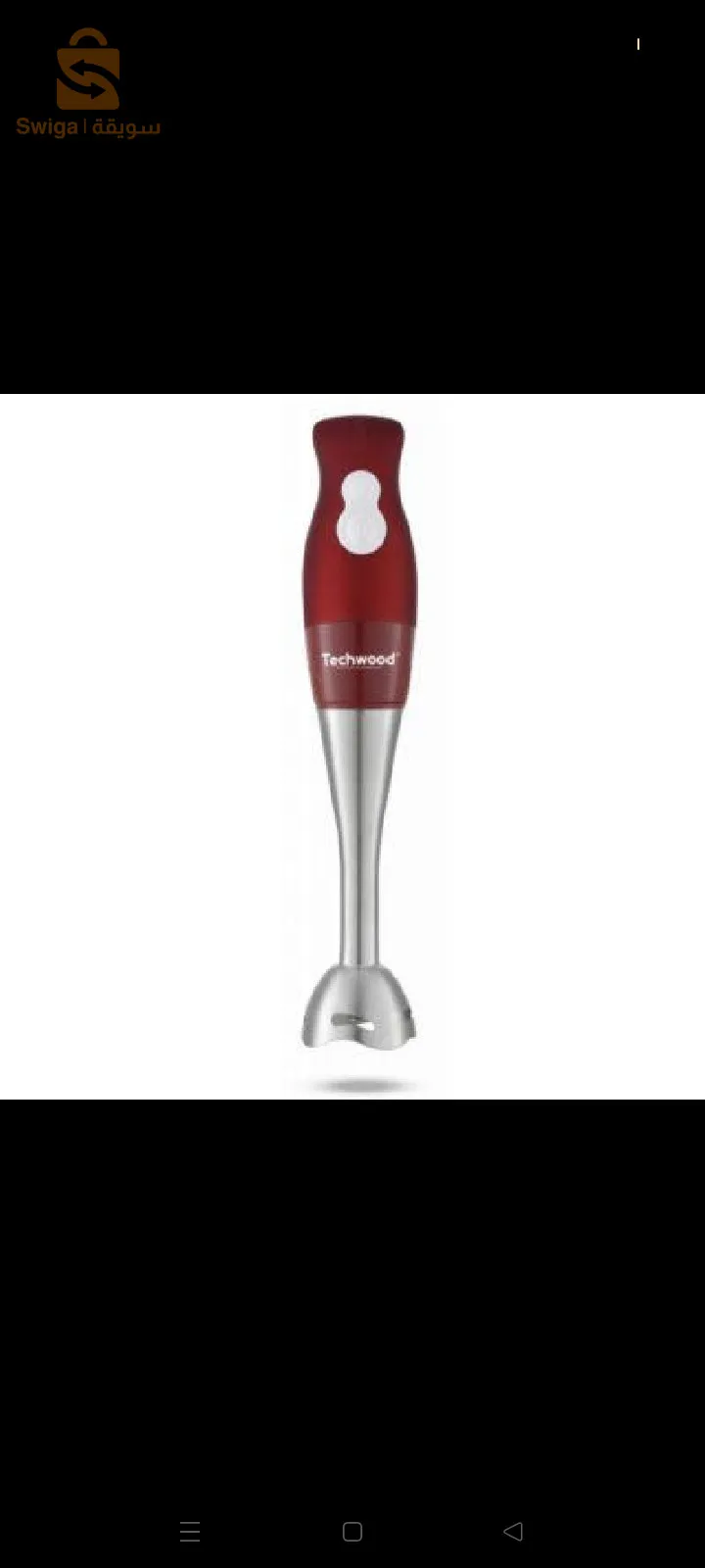 Mixeur Plongeant 3en1 300W 750mL Techwood