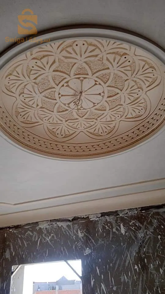 ديكورات جبس مغربي