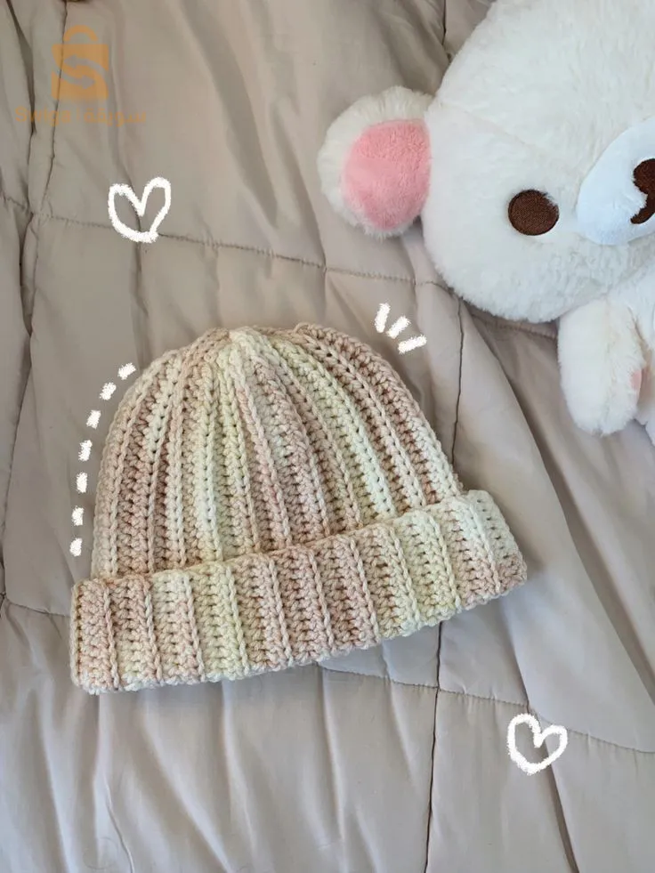قبعات صوفية لطيفة🧶💕