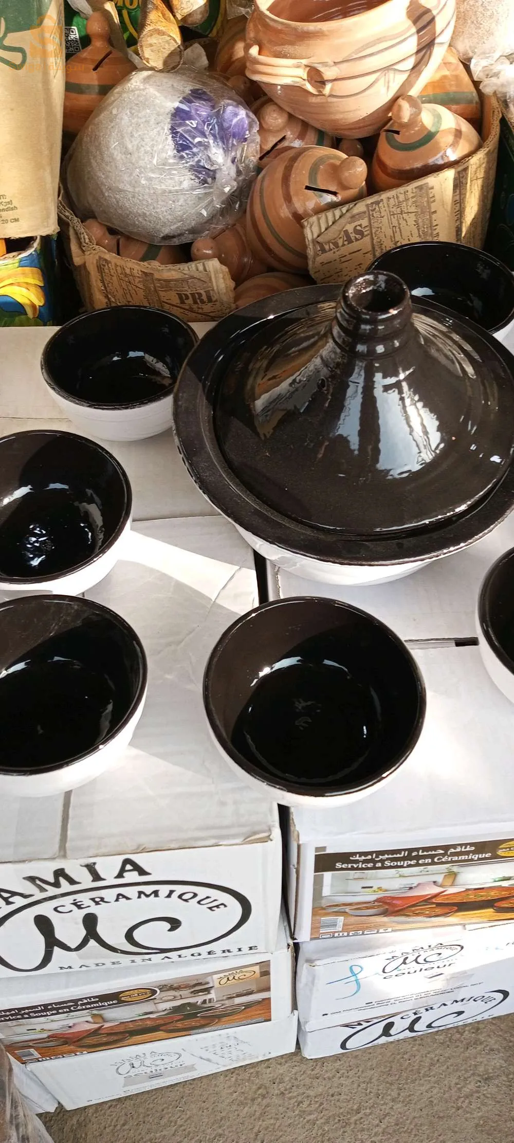 اواني فخارية