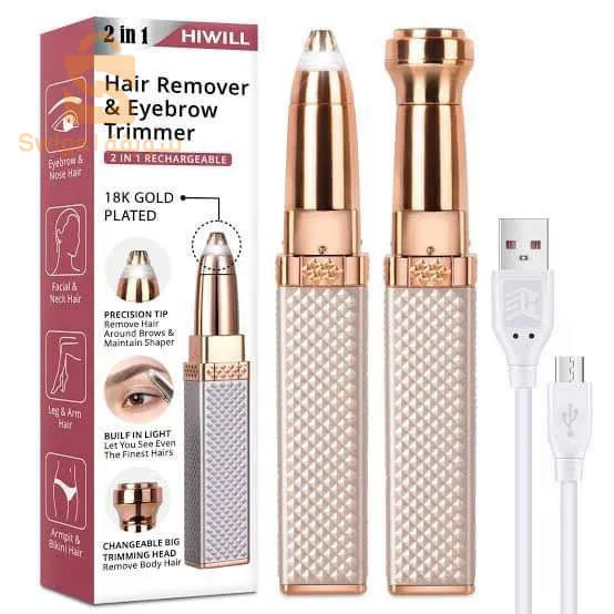 Épilateur visage et sourcils 4 in1 🔵
