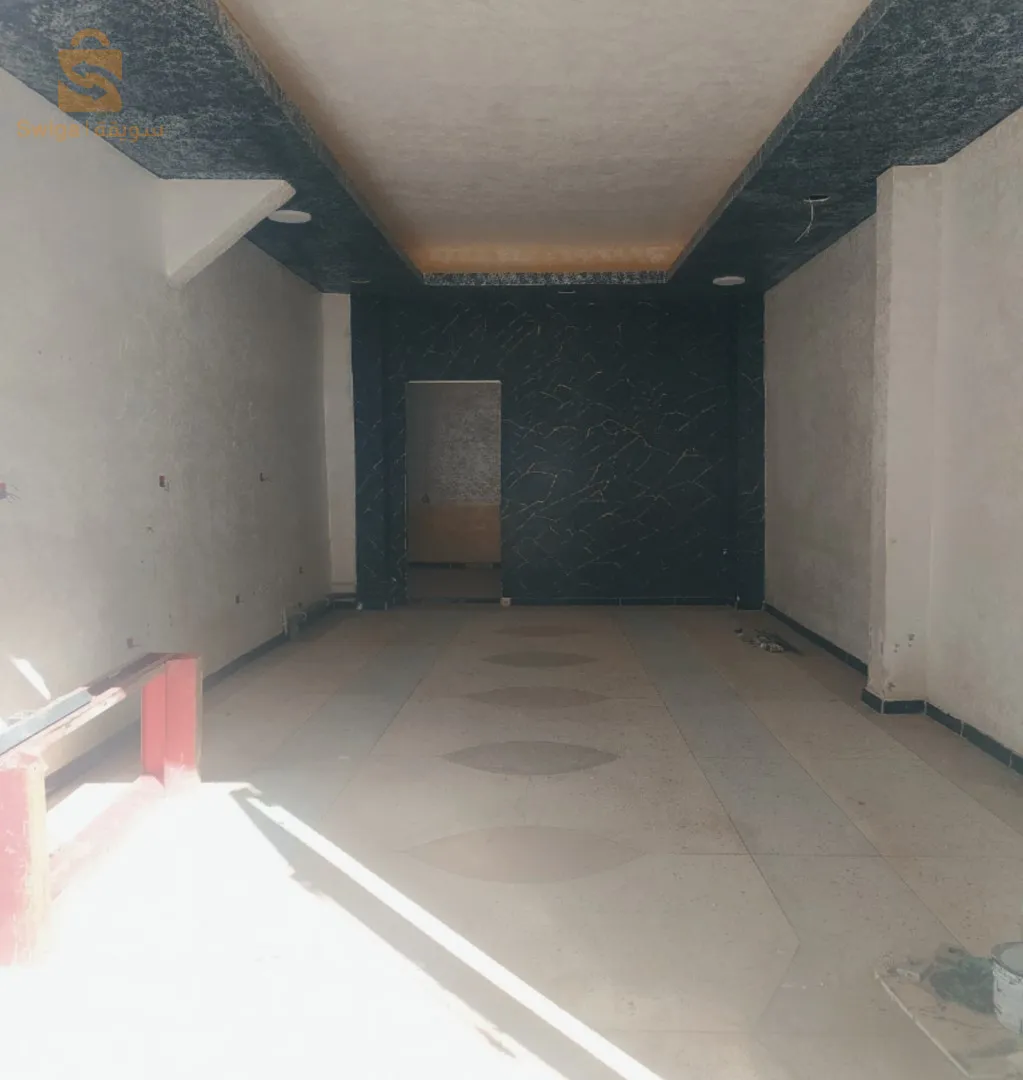 محل للكراء وسط مدينة المشرية