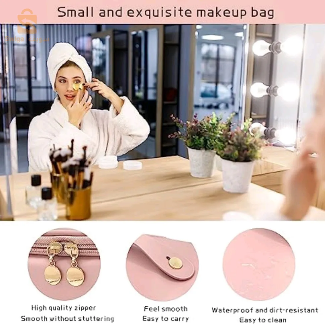 حقيبة مستحضرات التجميل النسائية للسفر من جلد البولي يوريثان، حقيبة مكياج محمولة ذات سعة كبيرة
1. الحجم: حجم حقيبة المكياج هو 21 × 14 × 14 سم / 8.27 × 5.51 × 5.51 بوصة، وهي ليست فقط ناعمة ومريحة ومتينة، ولكن أيضًا من السهل جدًا العناية بها.
2. تصميم بسعة كبيرة: يحتوي الحجم الكبير على مساحة كافية لتخزين ملحقات مستحضرات التجميل الخاصة بك، مثل فرشاة المكياج وملمع الشفاه وأحمر الشفاه وظلال العيون ولوحة المكياج والعطور وكريم الوجه وأسود العين وطلاء الأظافر وأدوات العناية بالأظافر ومعجون الأسنان. فرشاة أسنان.
3. مريحة للحمل: حجم حقيبة مستحضرات التجميل مناسب ومريح للحمل. يمكنك وضعها في صندوق السيارة، وهو مناسب جدًا للنزهات اليومية والسفر والعمل
2000دج
0666955230فب👉viberwatts.