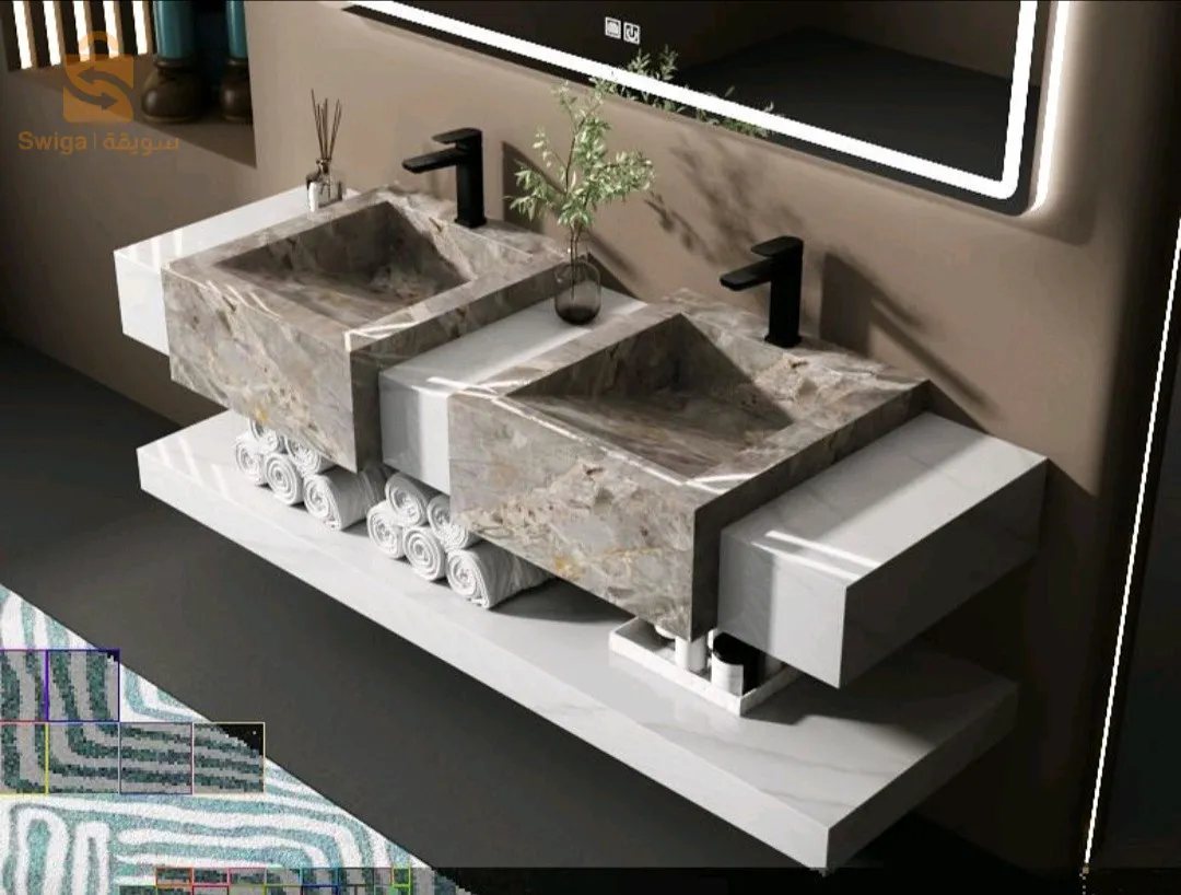 نخدمو احواض البورسلين كل المقاسات 
رقم الهاتف  0663857927