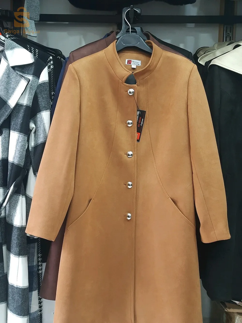 veste en peau chamois