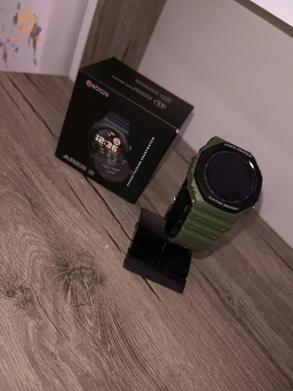 smartwatch zeblaze ares 2 étanche 5 atm pour natation