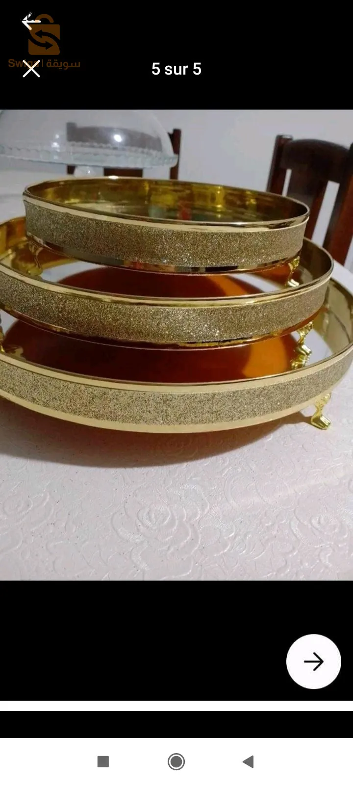 plateau miroir