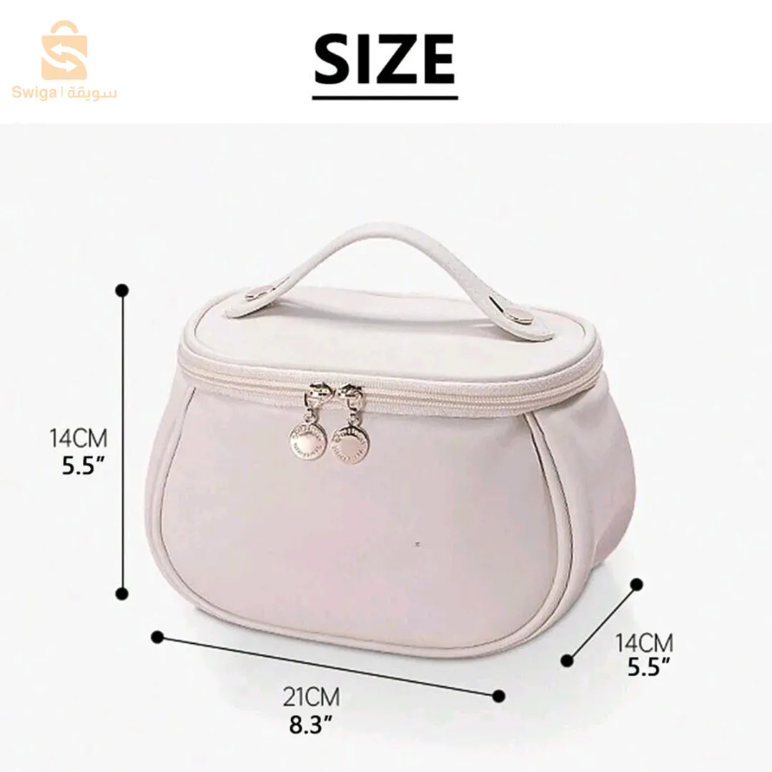 حقيبة مستحضرات التجميل النسائية للسفر من جلد البولي يوريثان، حقيبة مكياج محمولة ذات سعة كبيرة
1. الحجم: حجم حقيبة المكياج هو 21 × 14 × 14 سم / 8.27 × 5.51 × 5.51 بوصة، وهي ليست فقط ناعمة ومريحة ومتينة، ولكن أيضًا من السهل جدًا العناية بها.
2. تصميم بسعة كبيرة: يحتوي الحجم الكبير على مساحة كافية لتخزين ملحقات مستحضرات التجميل الخاصة بك، مثل فرشاة المكياج وملمع الشفاه وأحمر الشفاه وظلال العيون ولوحة المكياج والعطور وكريم الوجه وأسود العين وطلاء الأظافر وأدوات العناية بالأظافر ومعجون الأسنان. فرشاة أسنان.
3. مريحة للحمل: حجم حقيبة مستحضرات التجميل مناسب ومريح للحمل. يمكنك وضعها في صندوق السيارة، وهو مناسب جدًا للنزهات اليومية والسفر والعمل
2000دج
0666955230فب👉viberwatts.