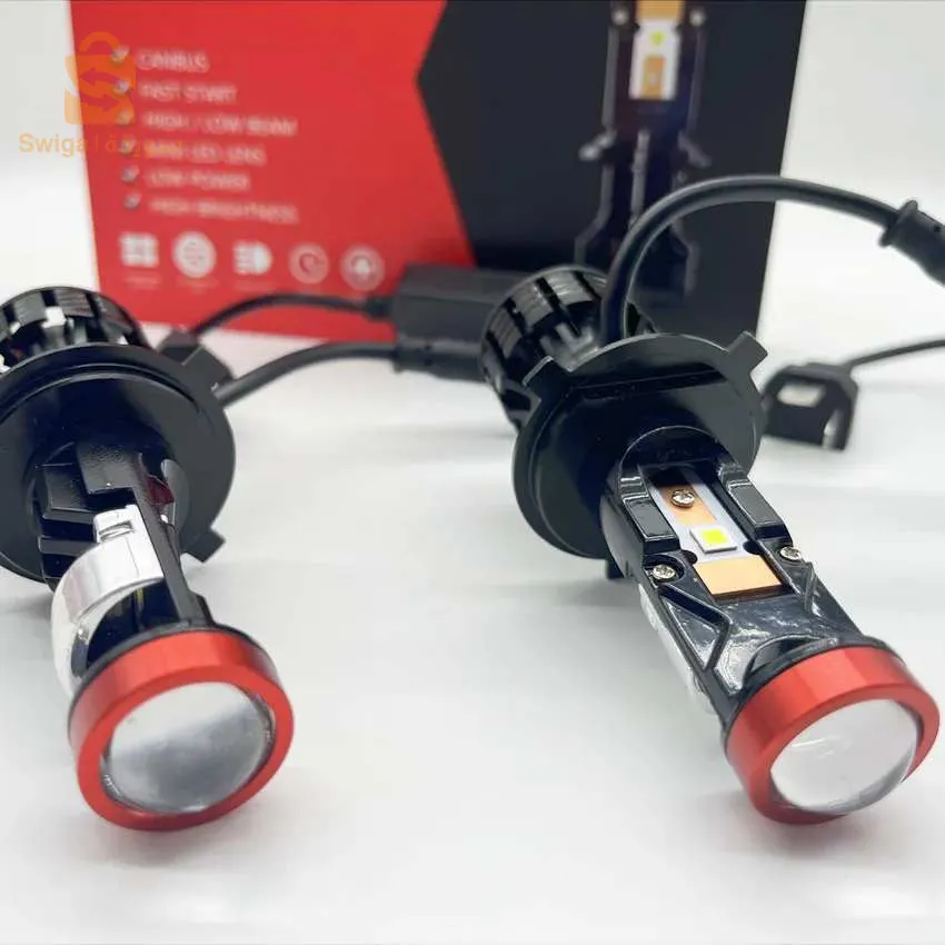 Mini Loup U7 Led & Xenon 100W 22000LM H4, U7 - مصابيح سيارة الامامية$👍