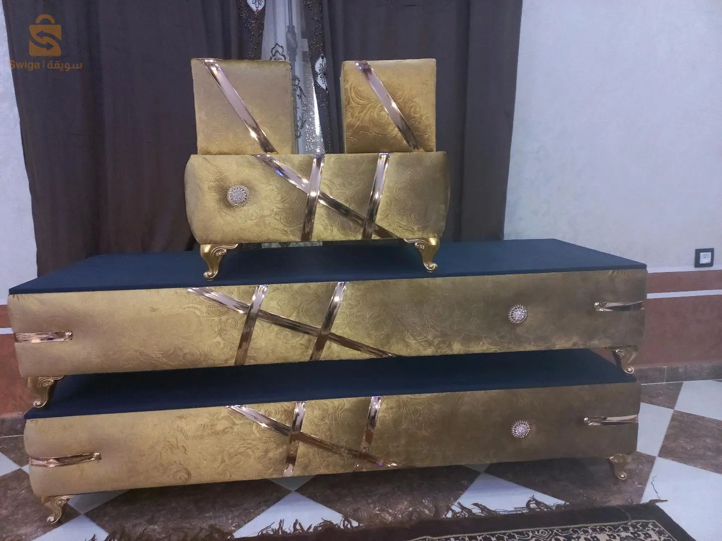 2كنابي +2بوف+طابلة