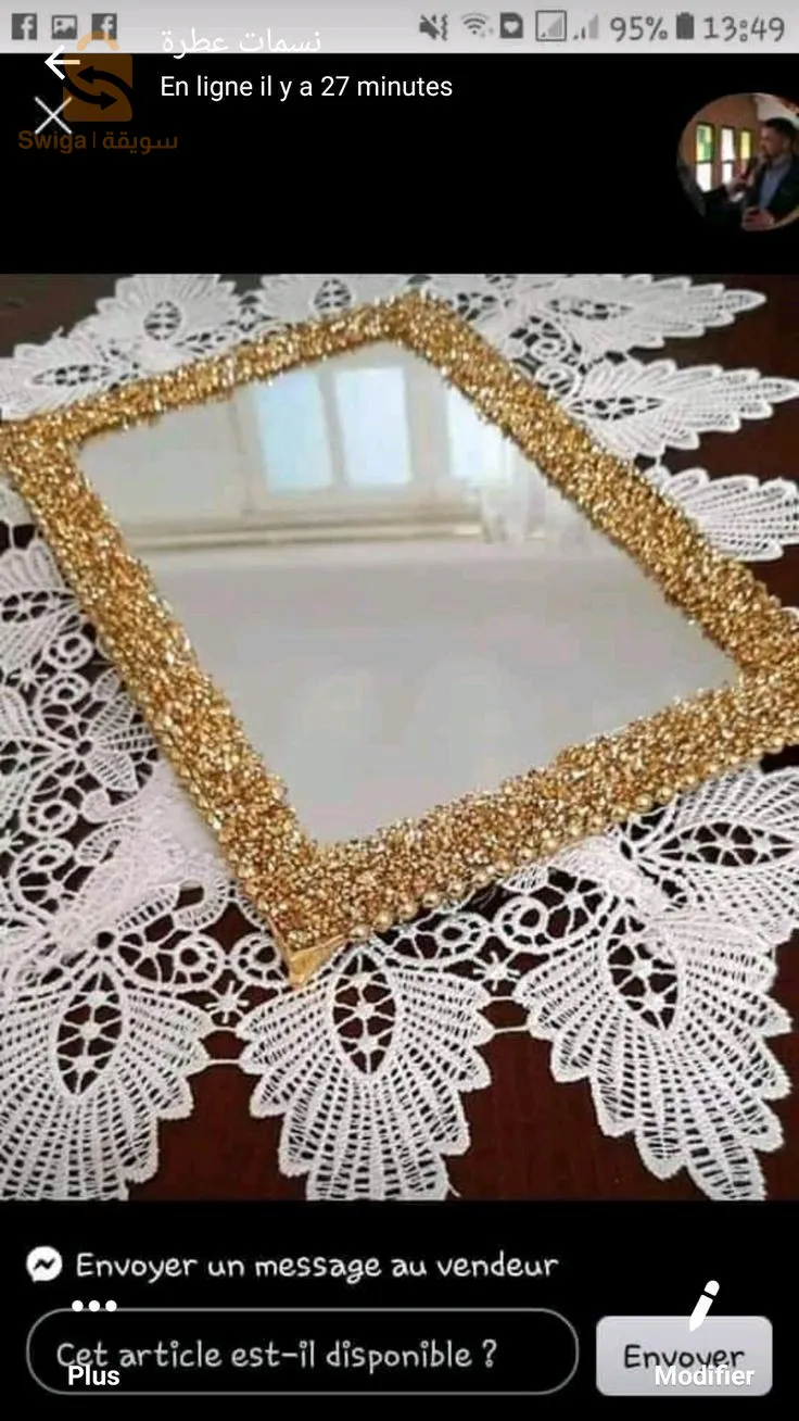 plateau miroir