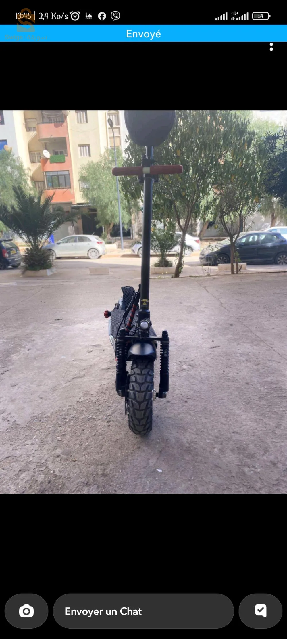 trottinette électrique double monter