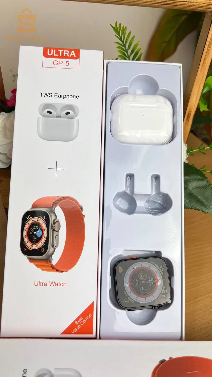 ساعة +سماعات بلوتوث Ultra gp5