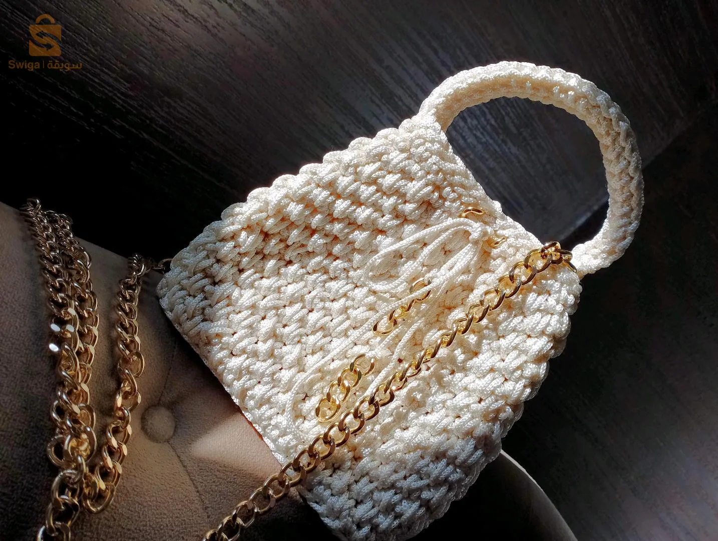 حقيبة يد نسائية كروشيه 
ماكرمي