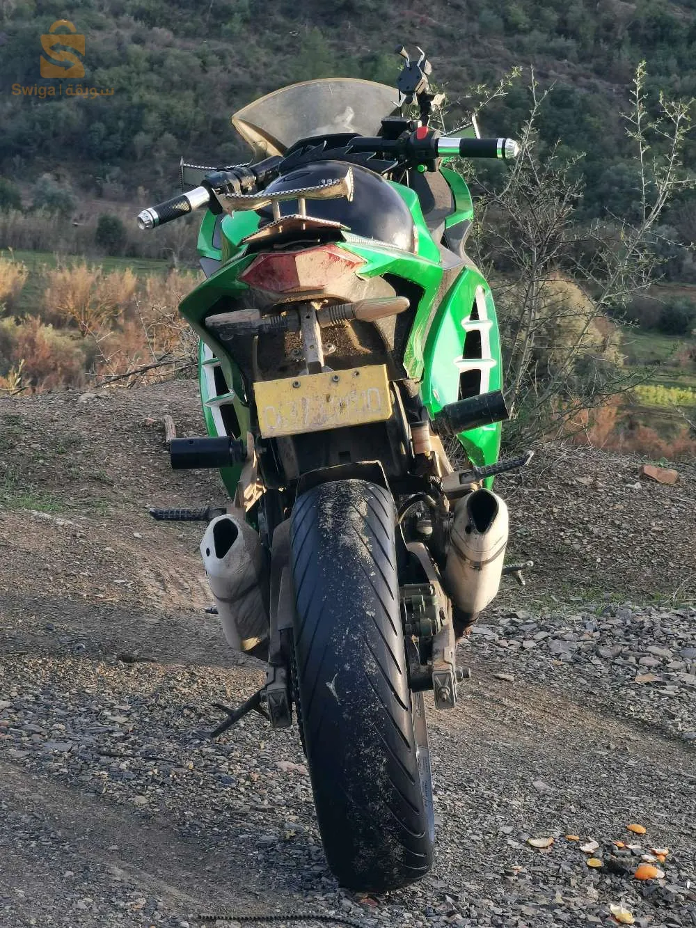 موطو جيفاتي rtm متور محطوط جديد ماشي  كريناج كامل فيه تشقاق برك 4500