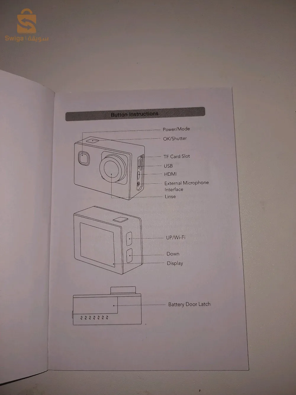 wolfang caméra GA100