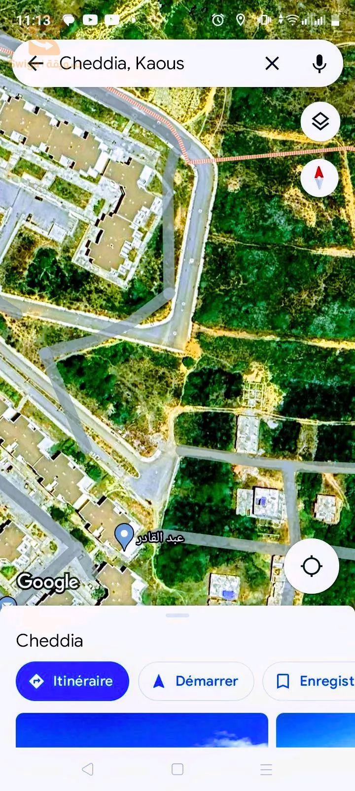 قطعة ارض لي البيع