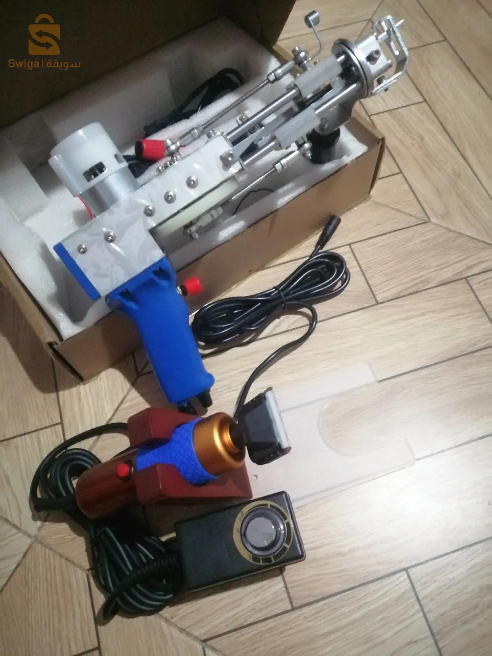 مسدس نسيج للسجادة